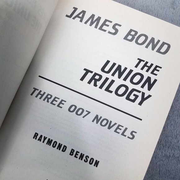 James Bond The Union Trilogy Paper Back Novel Book - Picture 2 of 6